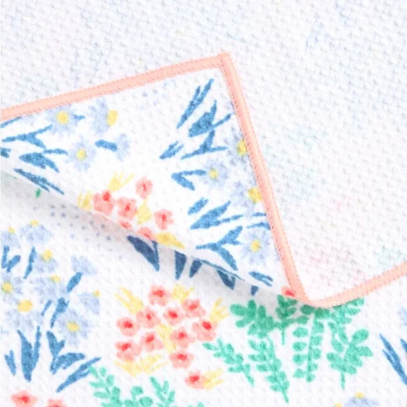 Microfiber Kitchen Towels, Flowers 8 Pack 18x28 - Picture 6 of 6